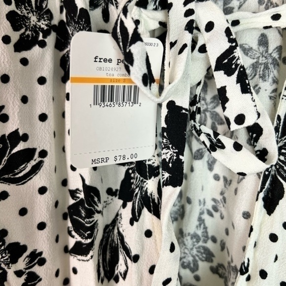 Free People One On One Date Bodysuit Tea Combo size small - Picture 9 of 13